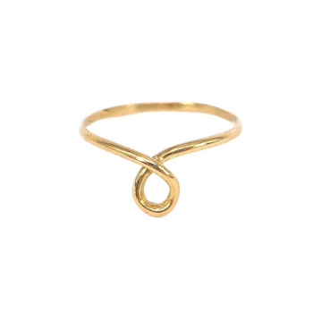 Anillo Fino en Oro Amarillo 18k