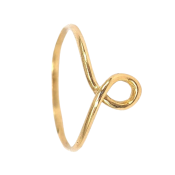 Anillo Fino en Oro Amarillo 18k