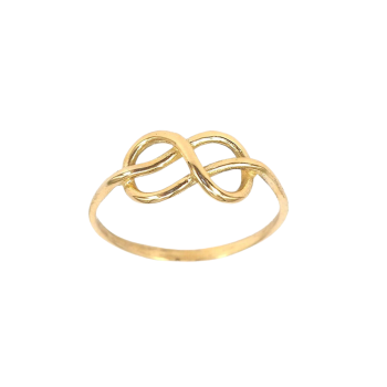 Anillo diseño moderno de Oro Amarillo